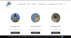 Desktop Screenshot of eurosensors.net