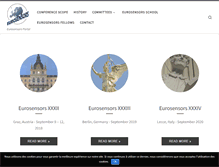 Tablet Screenshot of eurosensors.net